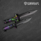 Knife Trigon Elite Retro Gun Skin Vinyl Wrap