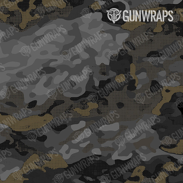 AR 15 Mag & Mag Well A-TACS U|CON Stealth Camo Gun Skin Pattern Film