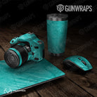 Realtree Fishing Tiffany Blue Universal Sheet Gear Skin Vinyl Wrap
