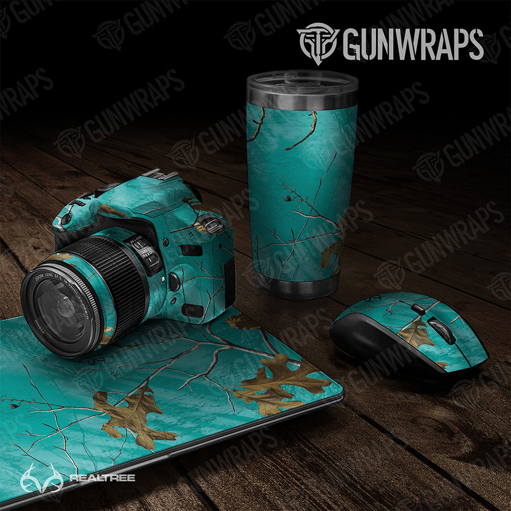 Realtree XTRA Colors Tiffany Blue Universal Sheet Gear Skin Vinyl Wrap