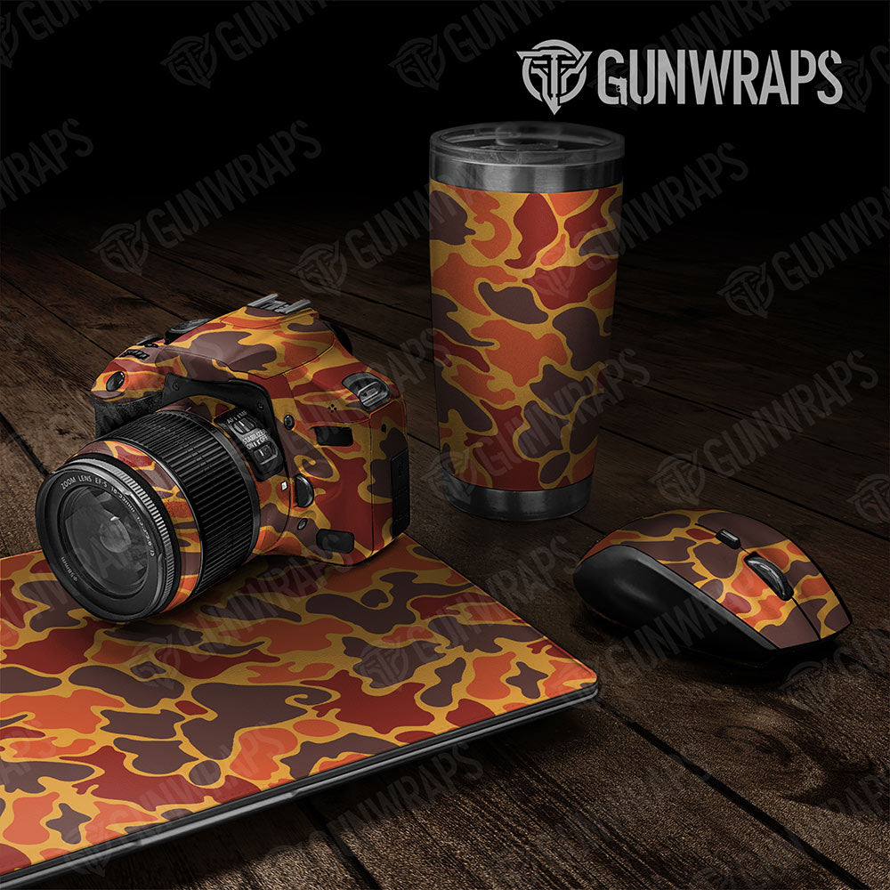 Old School Duck Autumn  Gun Skin Vinyl Wrap