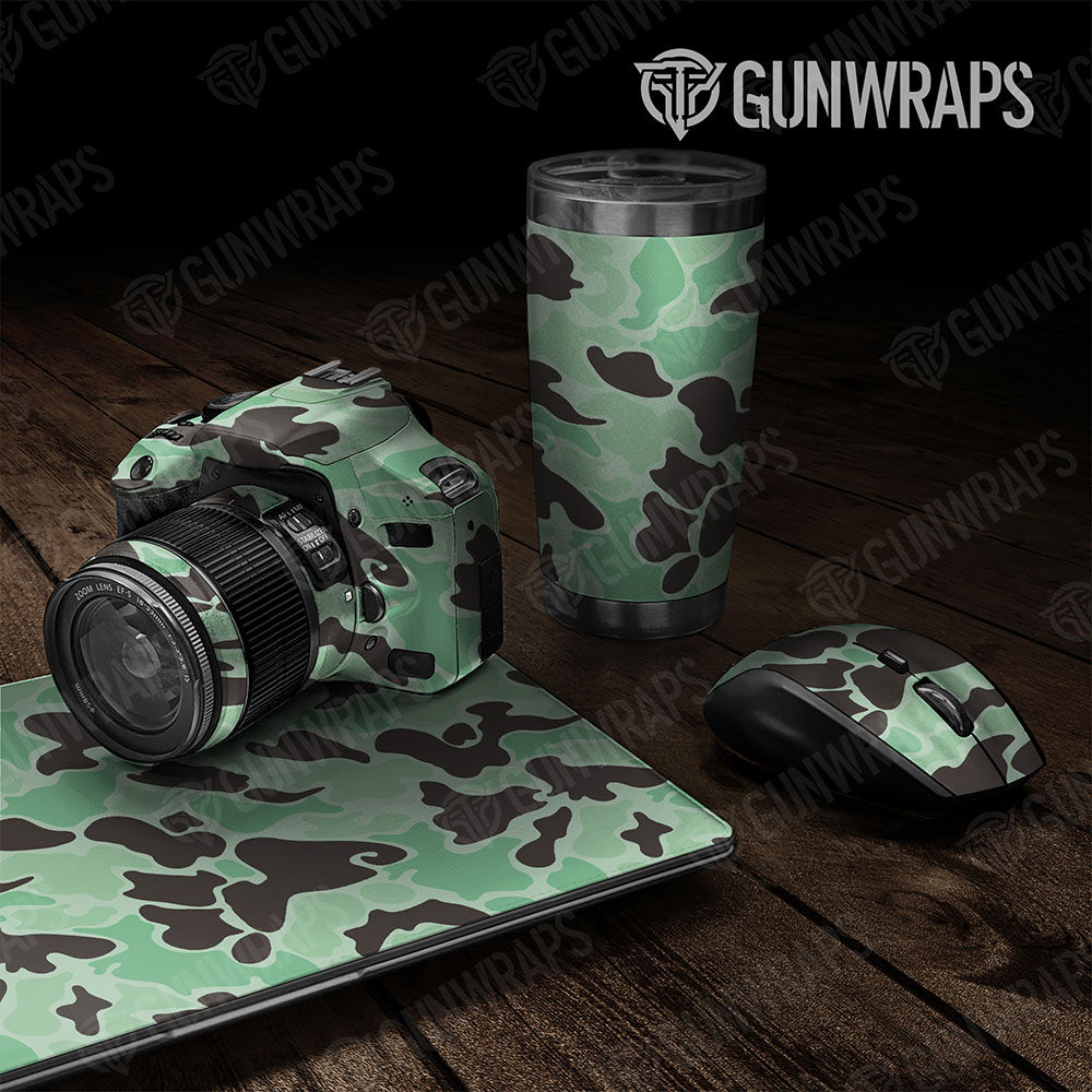 Old School Duck Mint Chocolate Chip  Gun Skin Vinyl Wrap