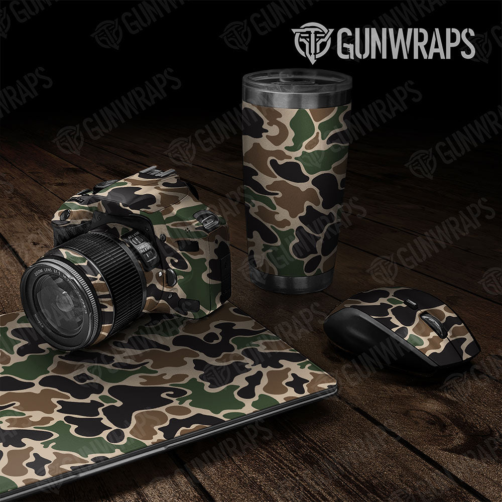 Old School Duck Woodland  Gun Skin Vinyl Wrap