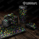 Universal Sheet Paintball Mardi Gras Gun Skin Vinyl Wrap