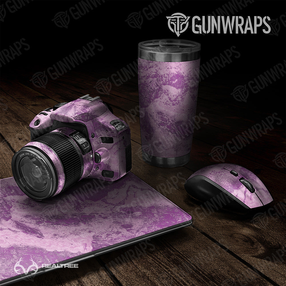 Universal Sheet Realtree XTREME Passion Pink Camo Gun Skin Vinyl Wrap