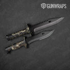 Knife Veil Rumba Cumbred Camo Gun Skin Vinyl Wrap