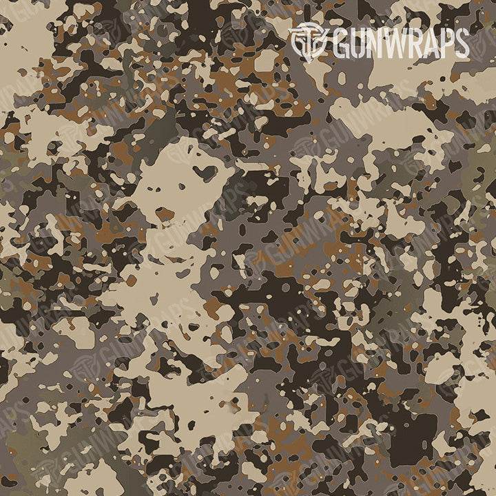 AK 47 Veil Terra M Camo Gun Skin Pattern