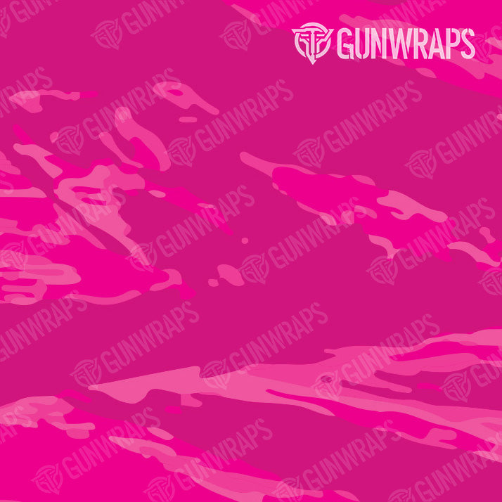 AR 15 Vietnam Tiger Stripe Elite Magenta Gun Skin Pattern