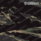 Universal Sheet Vietnam Tiger Stripe Militant Charcoal Gun Skin Pattern