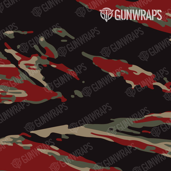 Scope Vietnam Tiger Stripe Militant Red Gun Skin Pattern