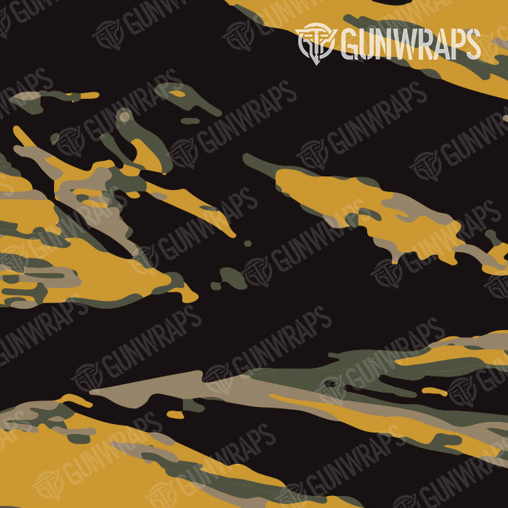 Universal Sheet Vietnam Tiger Stripe Militant Yellow Gun Skin Pattern