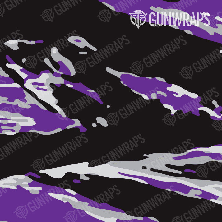 AK 47 Vietnam Tiger Stripe Purple Tiger Gun Skin Pattern