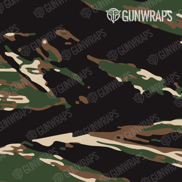 AR 15 Vietnam Tiger Stripe Woodland Gun Skin Pattern