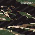 AR 15 Mag Well Vietnam Tiger Stripe Woodland Gun Skin Pattern