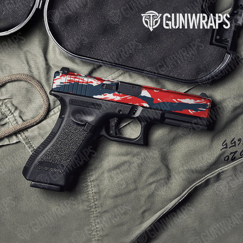 Vietnam Tiger Stripe Pistol Slide Gun Skin Vinyl Wraps