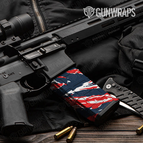 Vietnam Tiger Stripe AR-15 Mag Gun Skin Vinyl Wraps