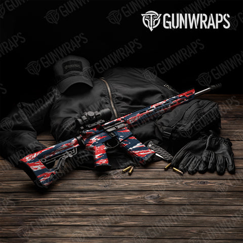 Vietnam Tiger Stripe AR-15 Gun Skin Vinyl Wraps