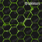 Knife Vivid Hex Green Gear Skin Pattern