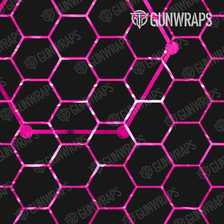 AK 47 Vivid Hex Magenta Gun Skin Pattern