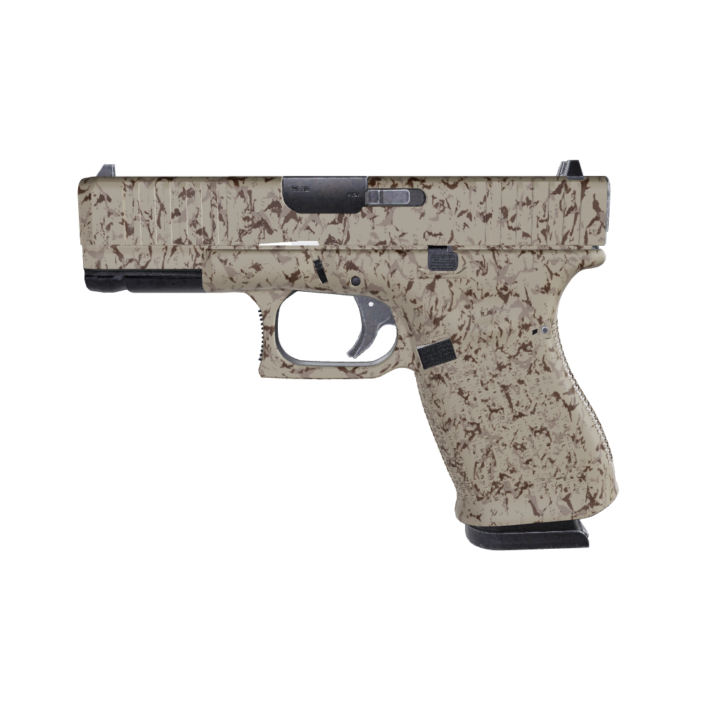 Pistol & Revolver Battle Storm Desert Camo Gun Skin