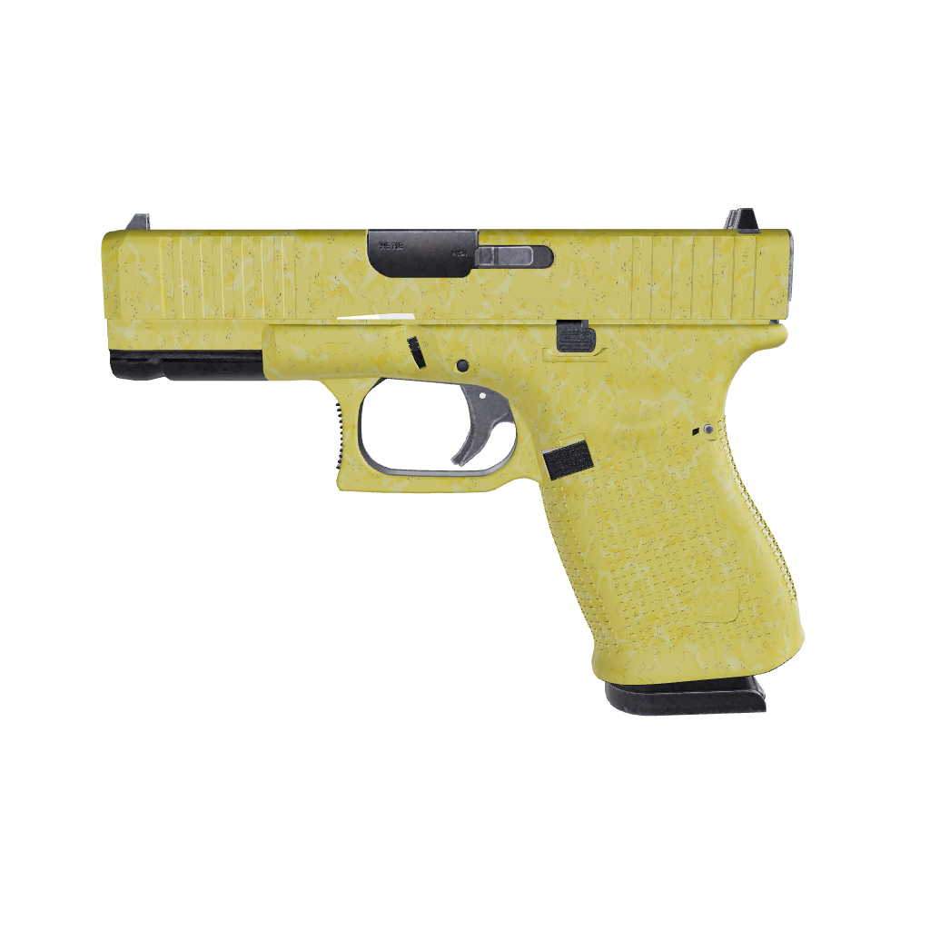 Pistol & Revolver Battle Storm Elite Yellow Camo Gun Skin