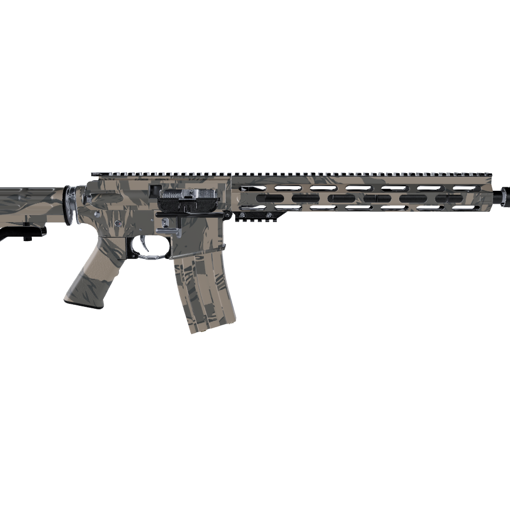 AR 15 Shredded Army Camo Gun Skin