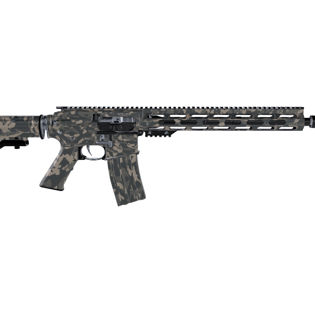 AR 15 Erratic Army Camo Gun Skin