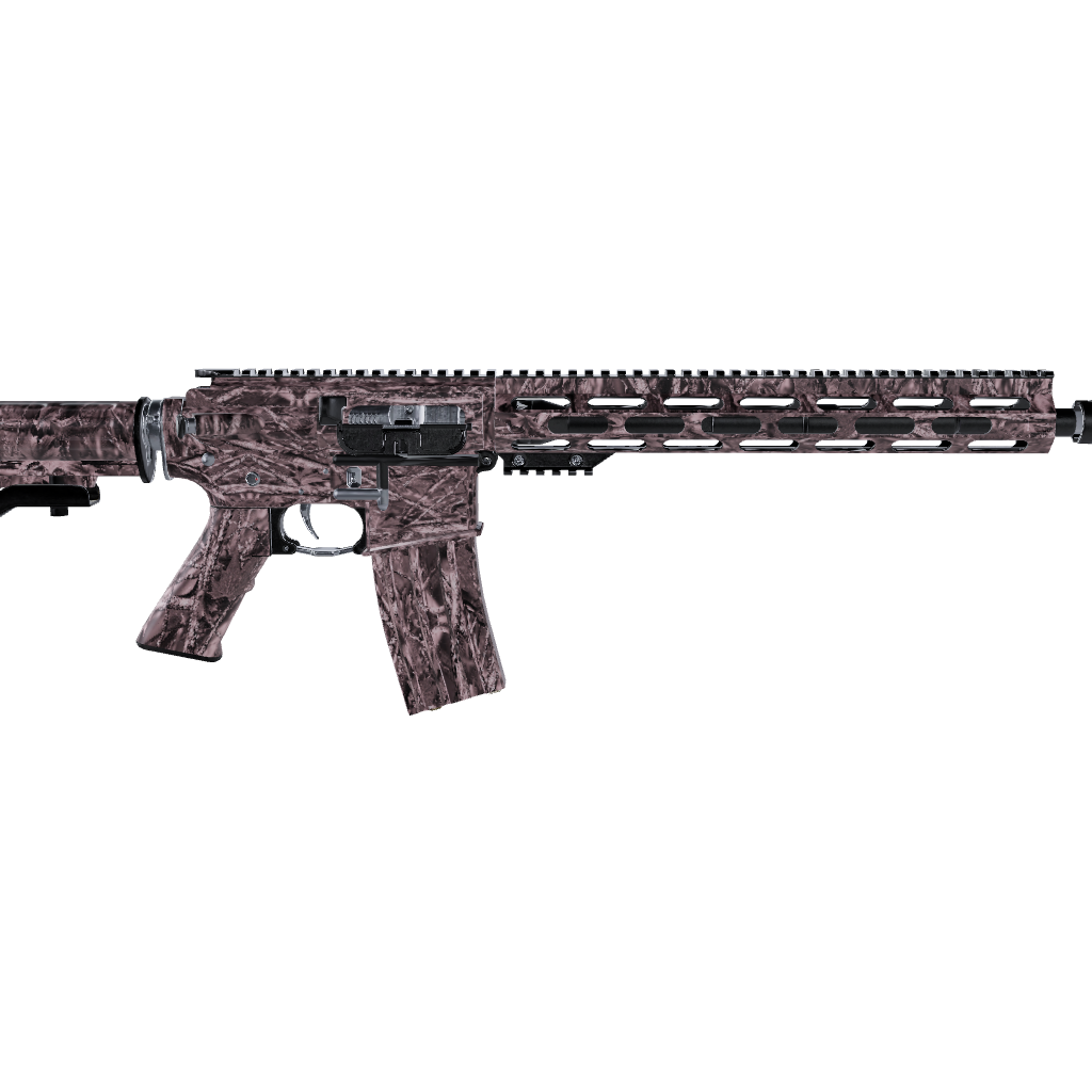 AR 15 Nature Vintage Woodland Camo Gun Skin