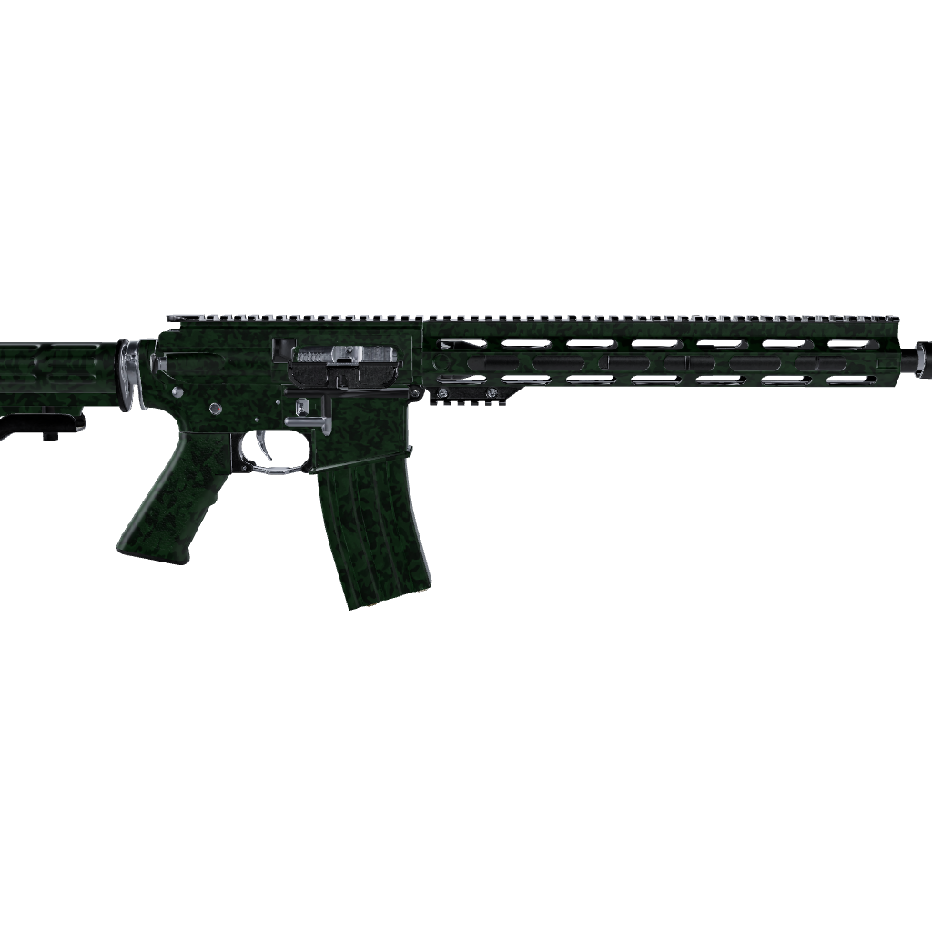 AR 15 Cumulus Elite Green Camo Gun Skin
