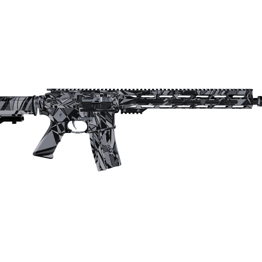 AR 15 Sharp Urban Night Camo Gun Skin