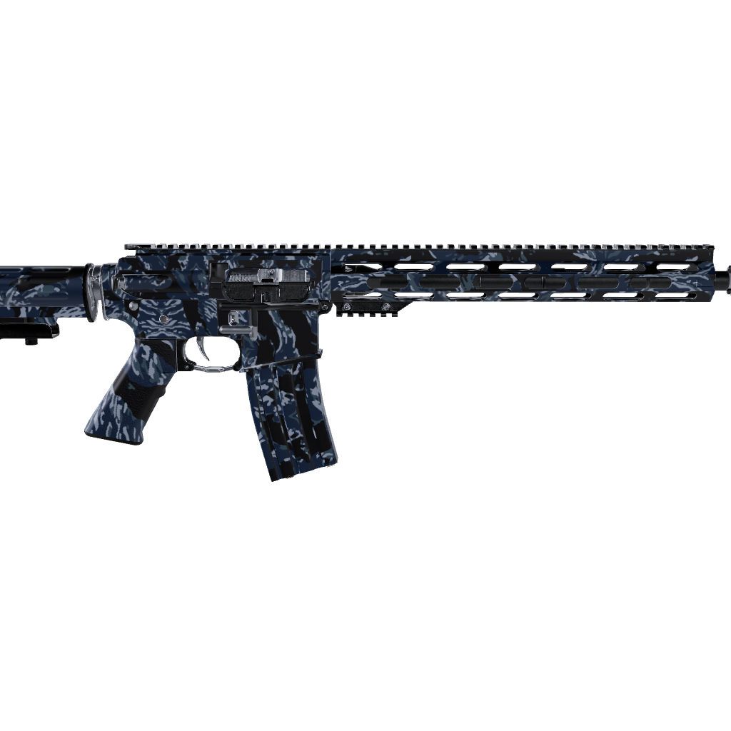 AR 15 Vietnam Tiger Stripe Navy Gun Skin 