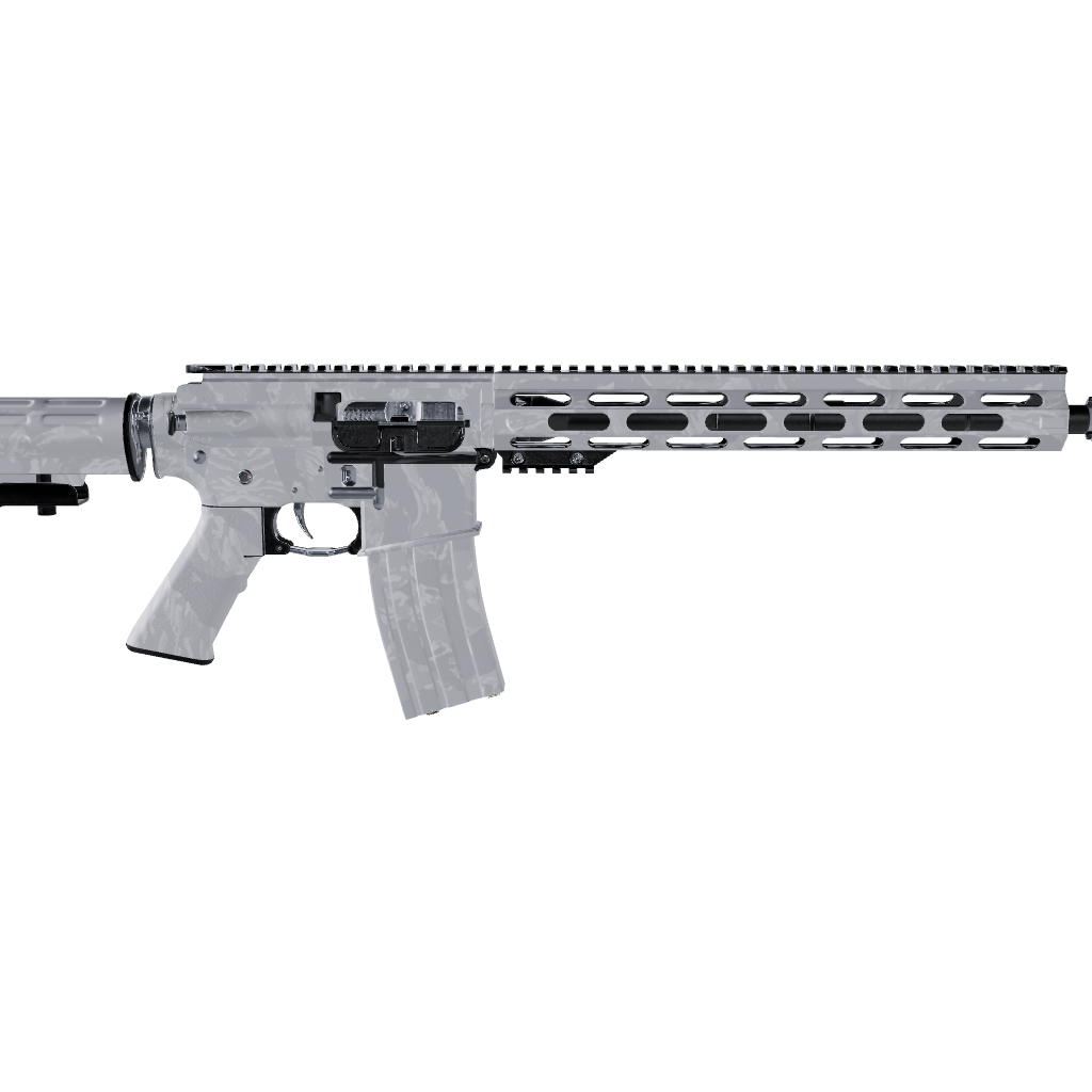 AR 15 Vietnam Tiger Stripe Elite White Gun Skin