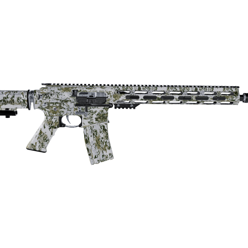 AR 15 Kryptek Obskura Grom Camo Gun Skin Vinyl Wrap