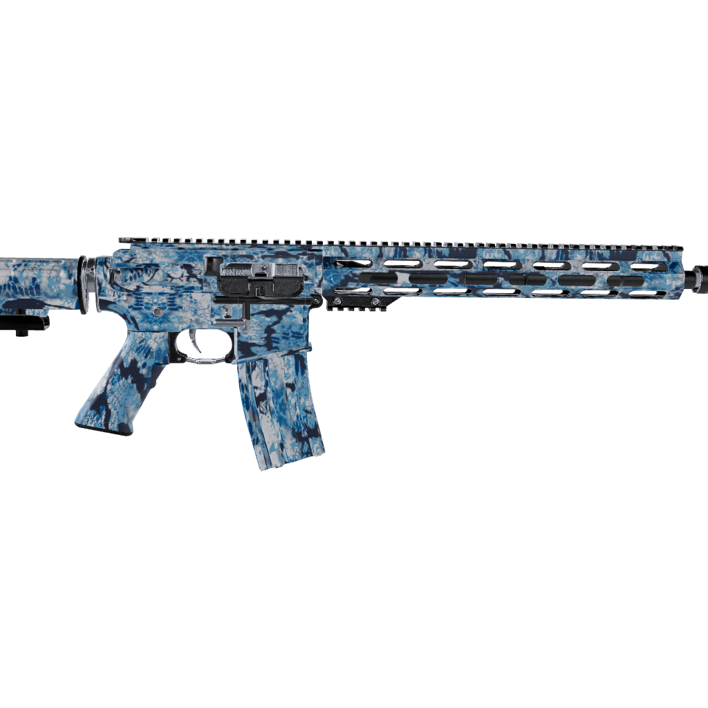 AR 15 Kryptek Obskura Litus Camo Gun Skin Vinyl Wrap