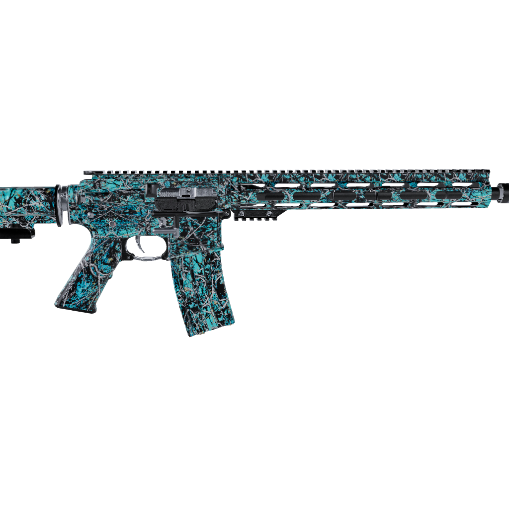 AR 15 Muddy Girl Serenity Camo Gun Skin Vinyl Wrap