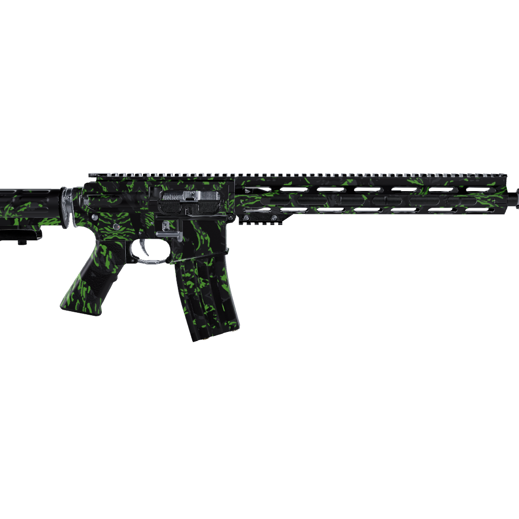 AR 15 Vietnam Tiger Stripe Metro Green Gun Skin