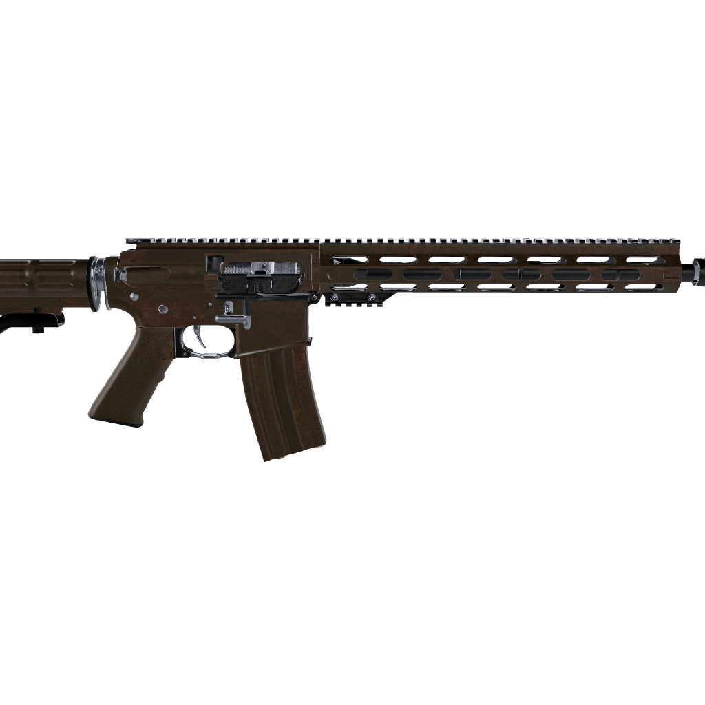 AR 15 Rust World War Gun Skin