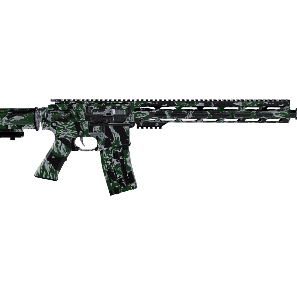 AR 15 Vietnam Tiger Stripe Green Tiger Gun Skin