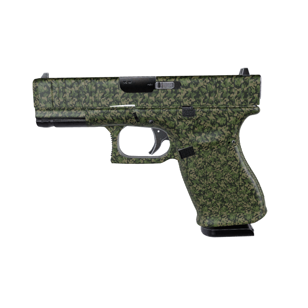 Pistol & Revolver Classic Army Green Camo Gun Skin