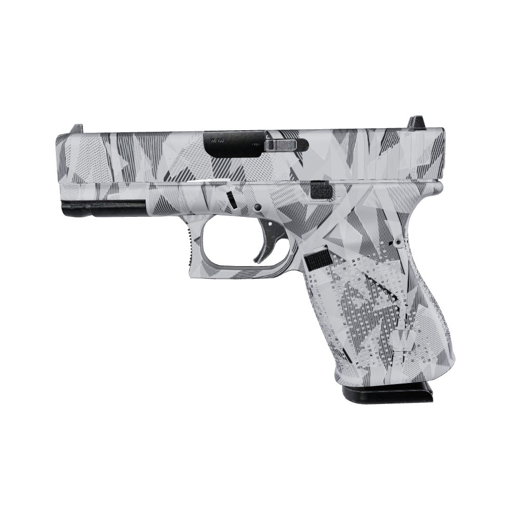 Pistol & Revolver Trigon Elite White Gun Skin