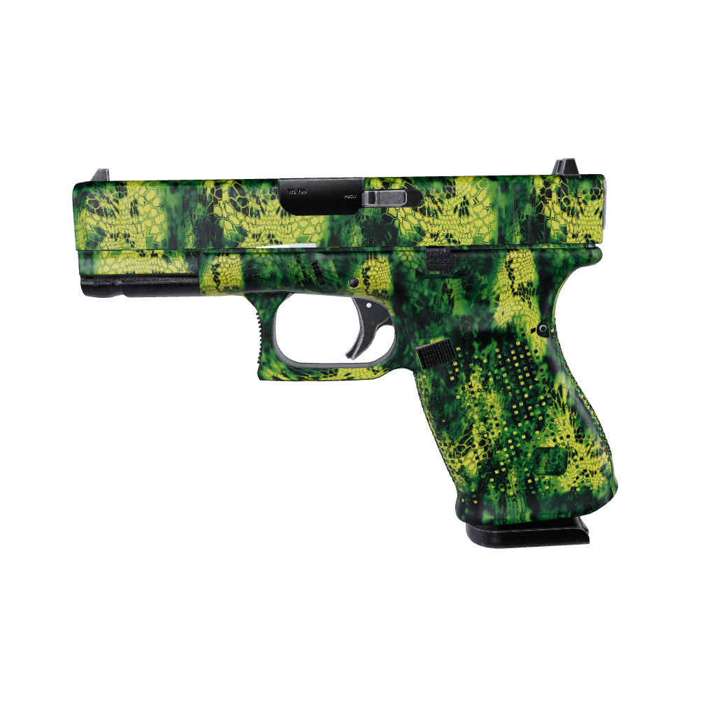 Pistol & Revolver Kryptek Toxic Waste Camo Gun Skin