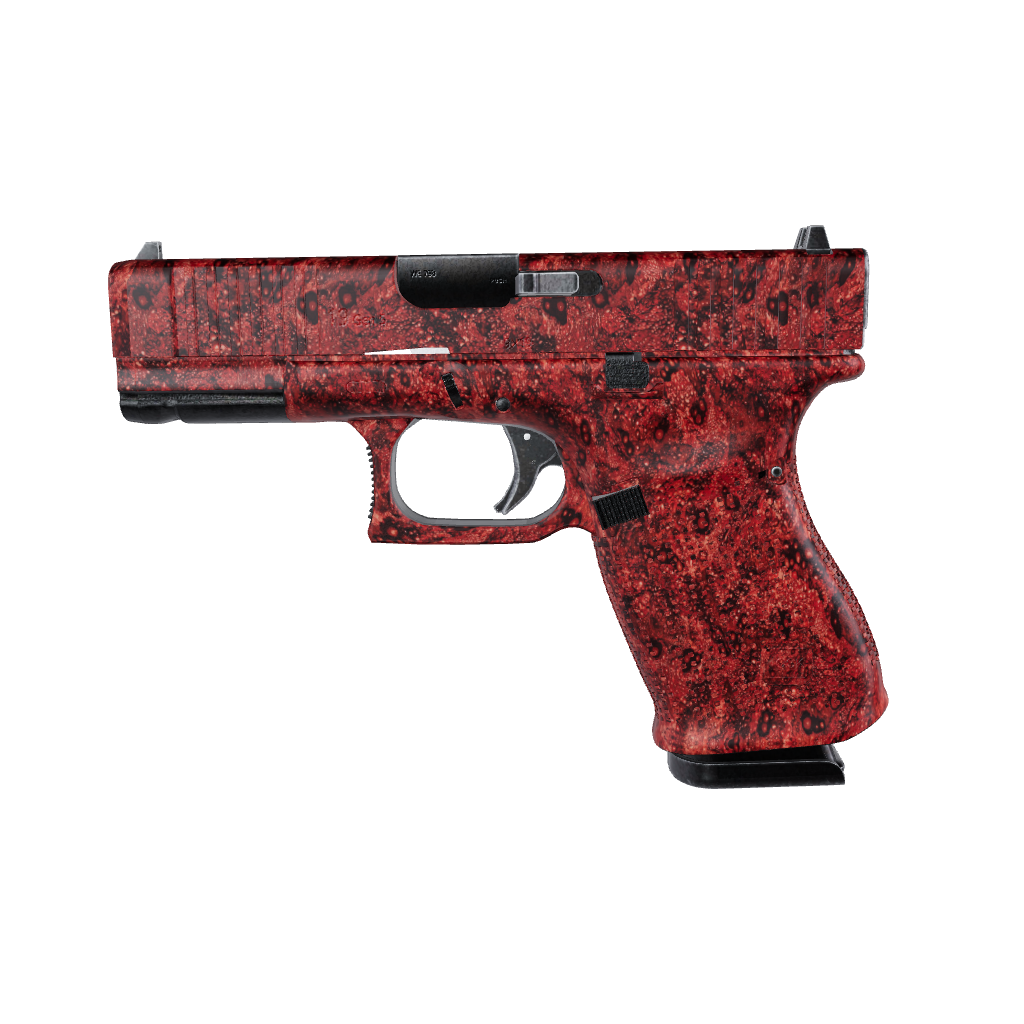 Pistol & Revolver Toadaflage Red Camo Gun Skin