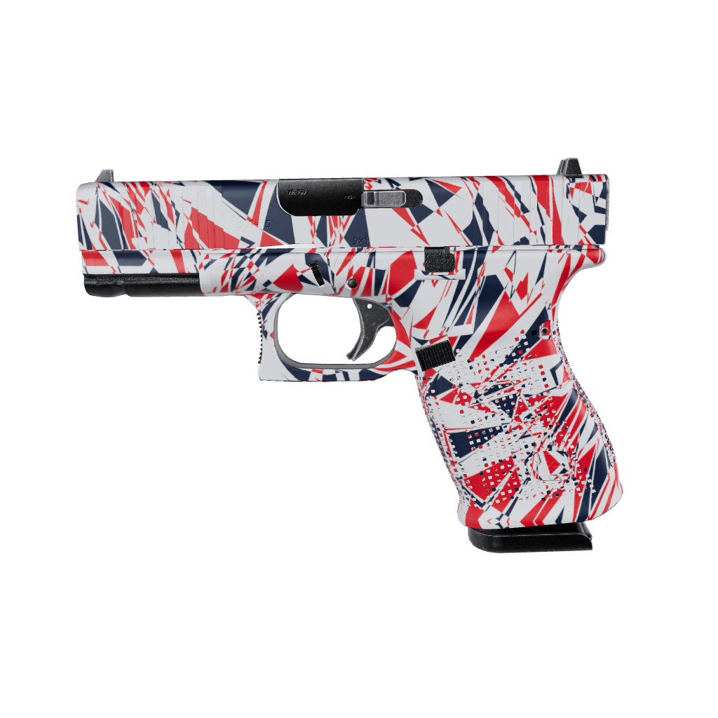 Pistol & Revolver Sharp America Camo Gun Skin 