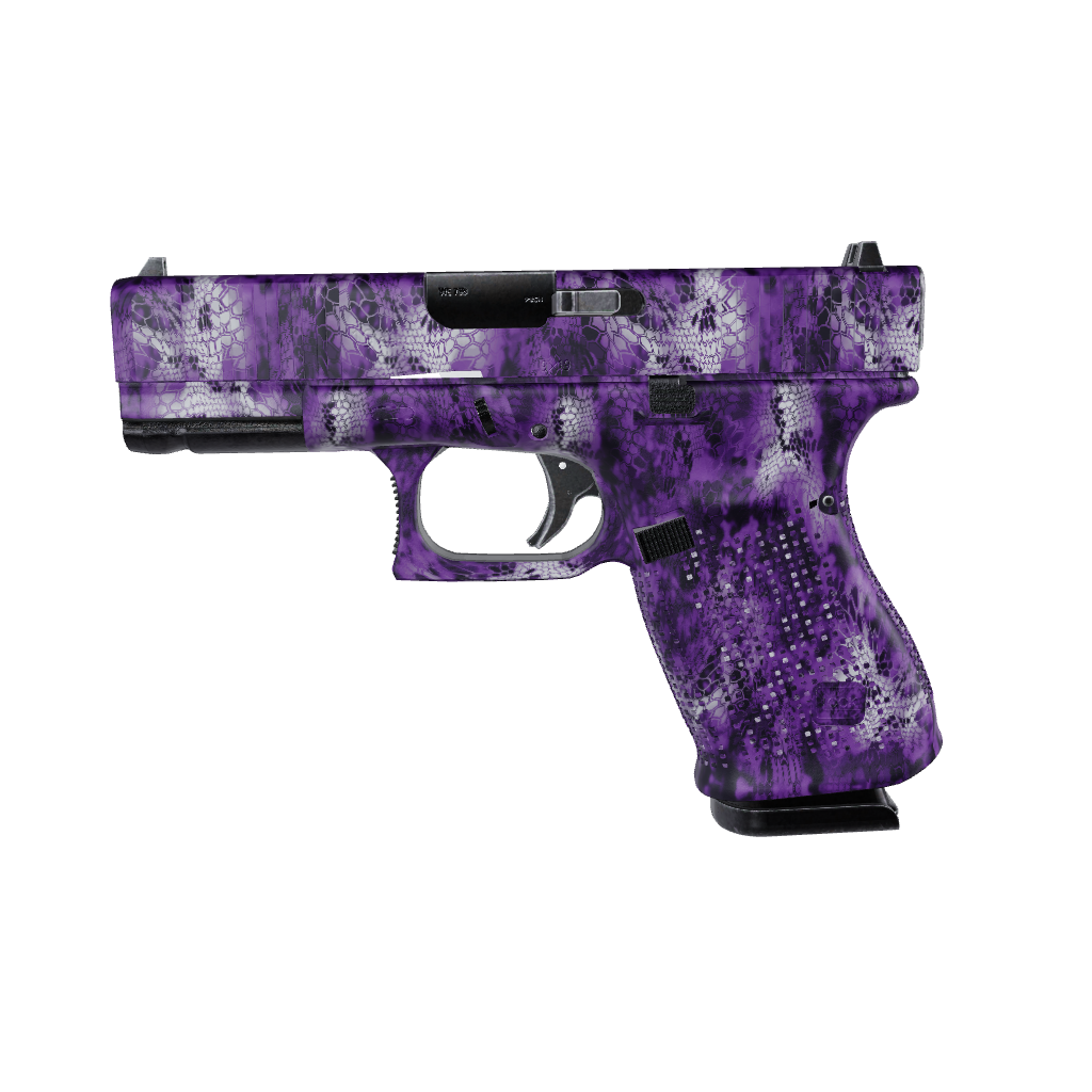 Pistol & Revolver Kryptek Amethyst Camo Gun Skin