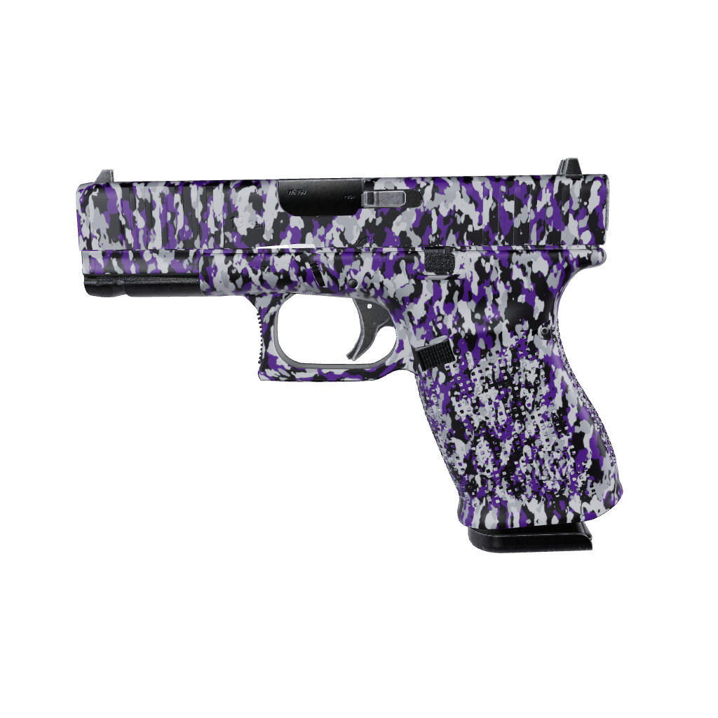 Pistol & Revolver Cumulus Purple Tiger Camo Gun Skin