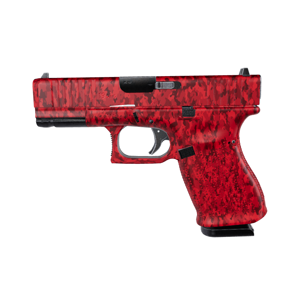 Pistol & Revolver Cumulus Elite Red Camo Gun Skin