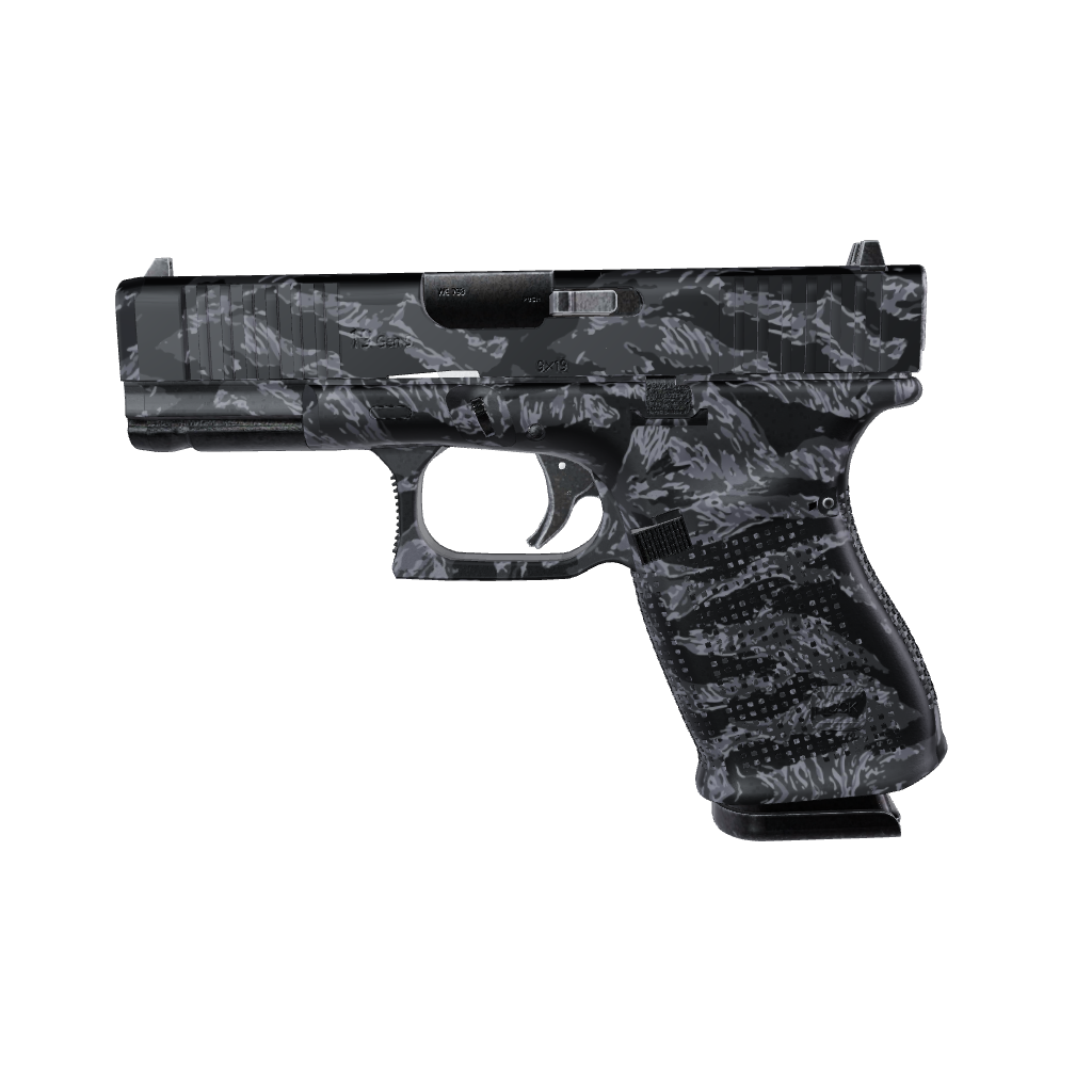 Pistol & Revolver Vietnam Tiger Stripe Midnight Gun Skin