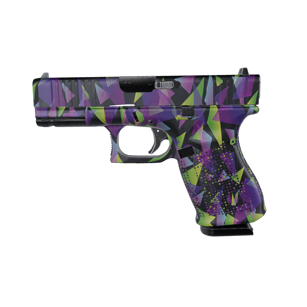 Pistol & Revolver Trigon Elite Retro Gun Skin