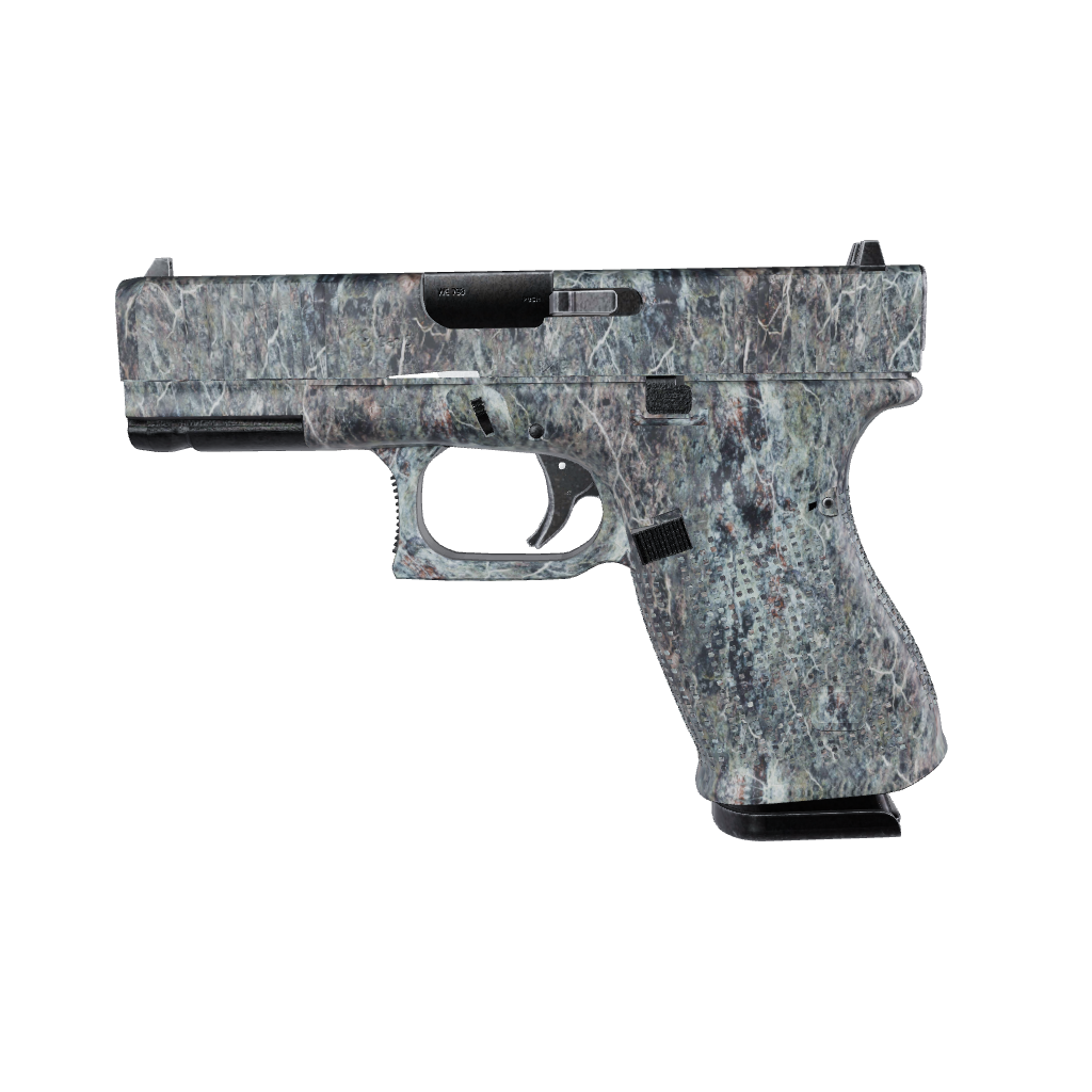 Pistol & Revolver Stone Emperador Rose Marble Gun Skin