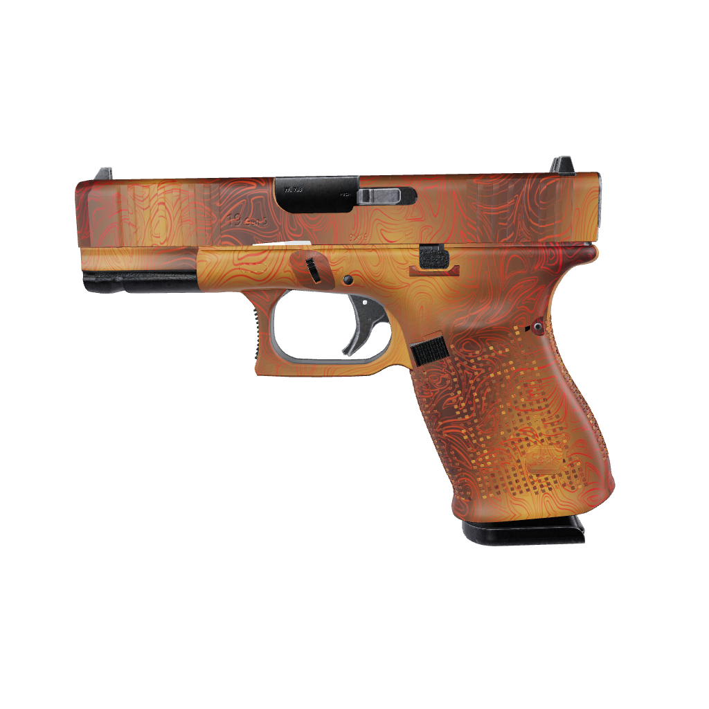 Pistol & Revolver Damascus Autumn Gun Skin